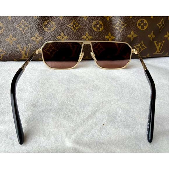 Prada PR A53S Men's Brown Tinted Sunglasses - Picture 8 of 8